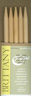 Brittany Birch Double Point Needles ~ 5" Length