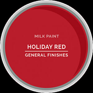 general finishes milk paint holiday-red