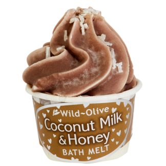 Wild Olive Coconut Milk & Honey Bath Melt