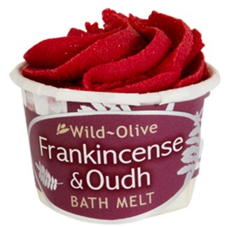 Wild Olive Frankincense and Oudh Bath Melt