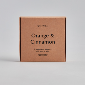 St Eval Orange and Cinnamon Scented Tealights