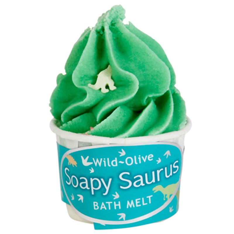 Wild Olive Soapy Saurus Bath Melt