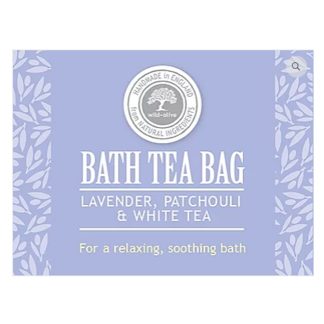 Wild Olive Bath Tea Bag - Lavender, Patchouli and White Tea