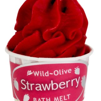 Wild Olive Strawberry Bath Melt