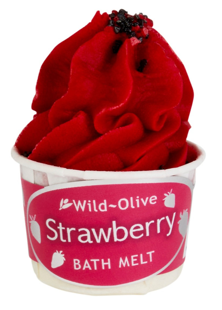 Wild Olive Strawberry Bath Melt