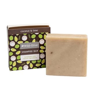 Wild Olive Coconut and Lime Shampoo Bar