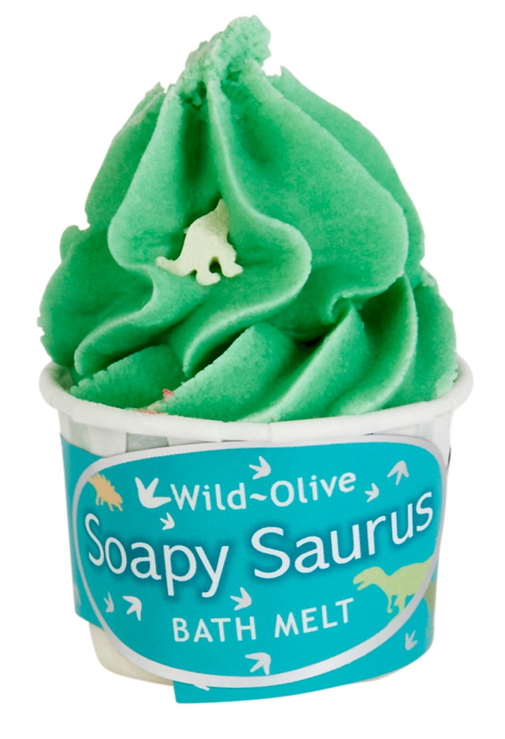 Wild Olive Soapy Saurus Bath Melt