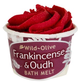 Wild Olive Frankincense and Oudh Bath Melt