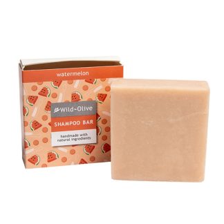 Wild Olive Watermelon Shampoo Bar