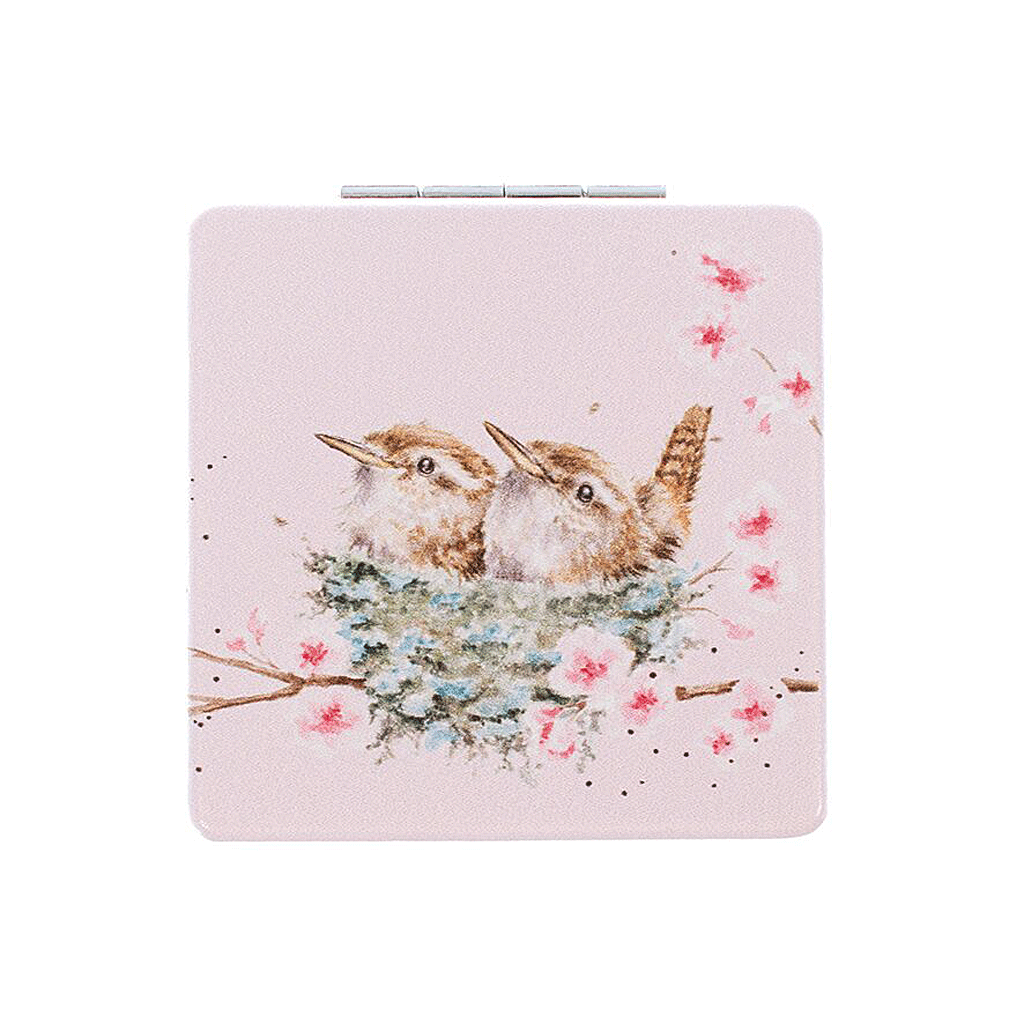 Wrendale Designs 'Home Tweet Home' Compact Mirror