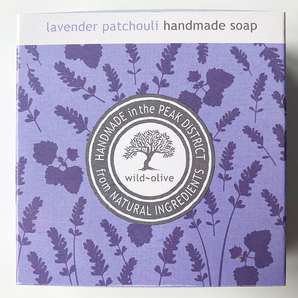 Wild Olive 100g Lavender, Patchouli and Vanilla Soap