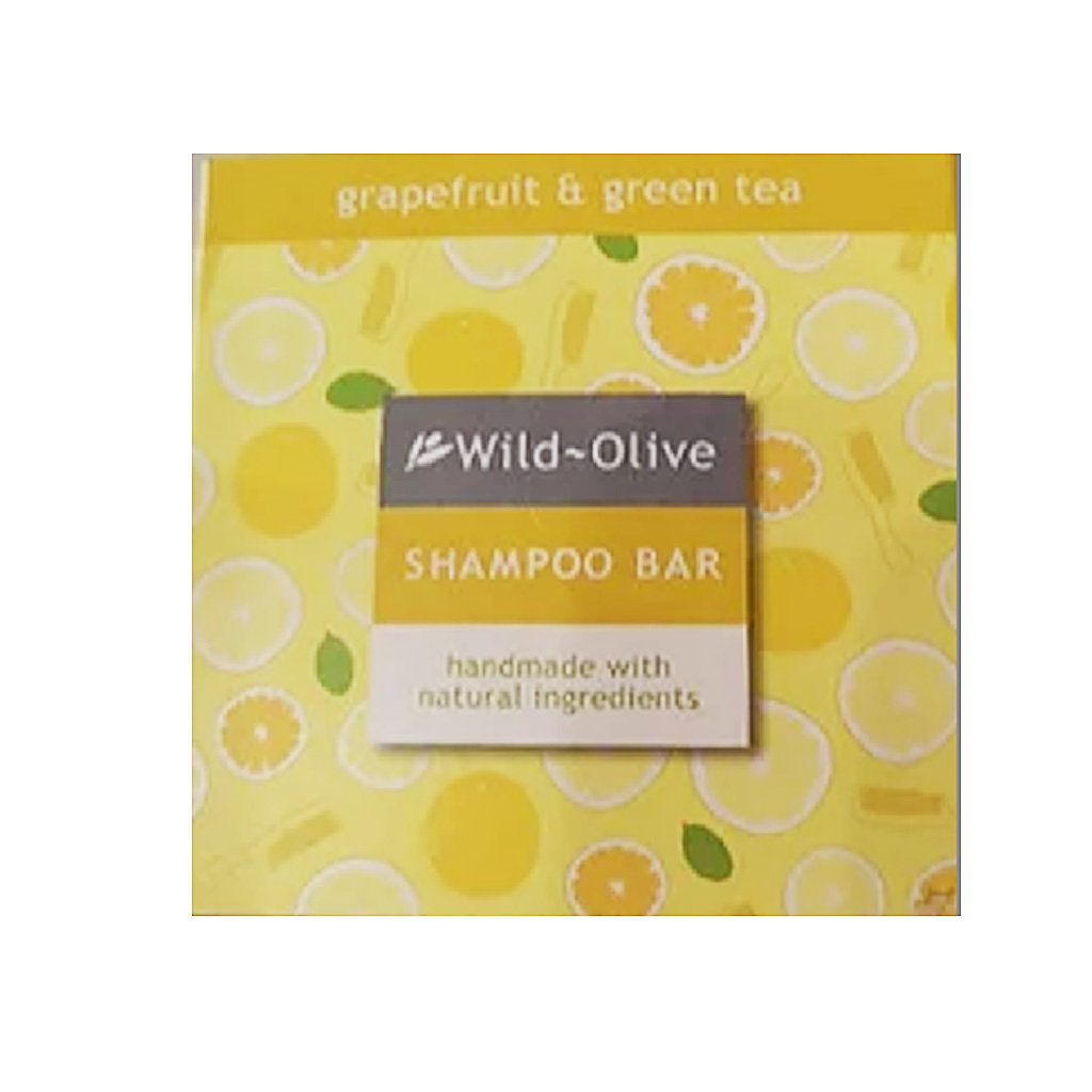 Wild Olive Grapefruit and Green Tea Shampoo Bar