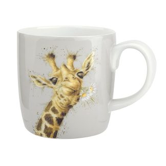 Wrendale Designs Giraffe with Flowers Mug