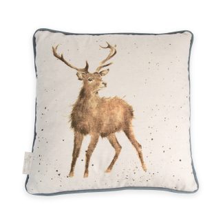 Wrendale Designs 'Wild At Heart' Stag Cushion