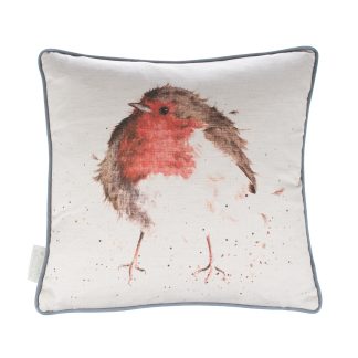 Wrendale Designs 'The Jolly Robin' Cushion