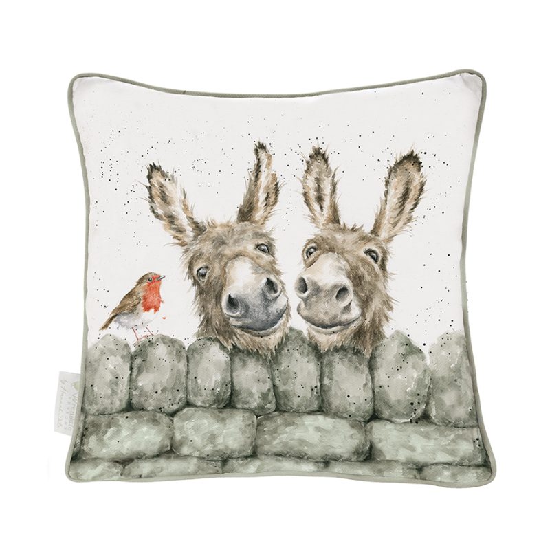 Wrendale Designs 'Hee Haw' Donkey Cushion