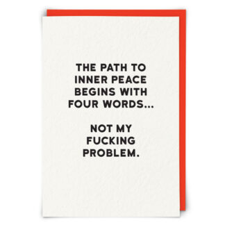 'Inner Peace' Greeting Card