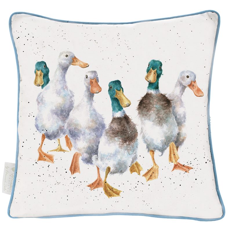 Wrendale Designs 'Quackers' Large Cushion