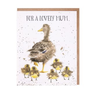 Wrendale Designs 'Lovely Mum' Birthday Card