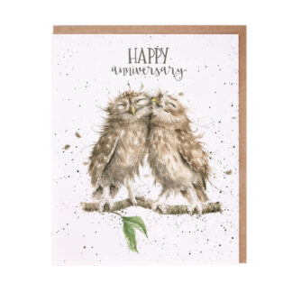 Wrendale Designs 'Anniversary Owls' Anniversary Card