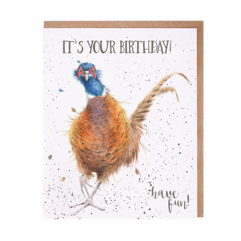 Wrendale Designs 'Good Times' Birthday Card