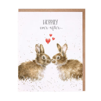 Wrendale Designs 'Hoppily Ever After' Card