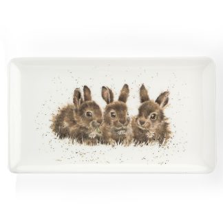 Wrendale Designs 'Daisy Chain' Rabbit Trinket Tray
