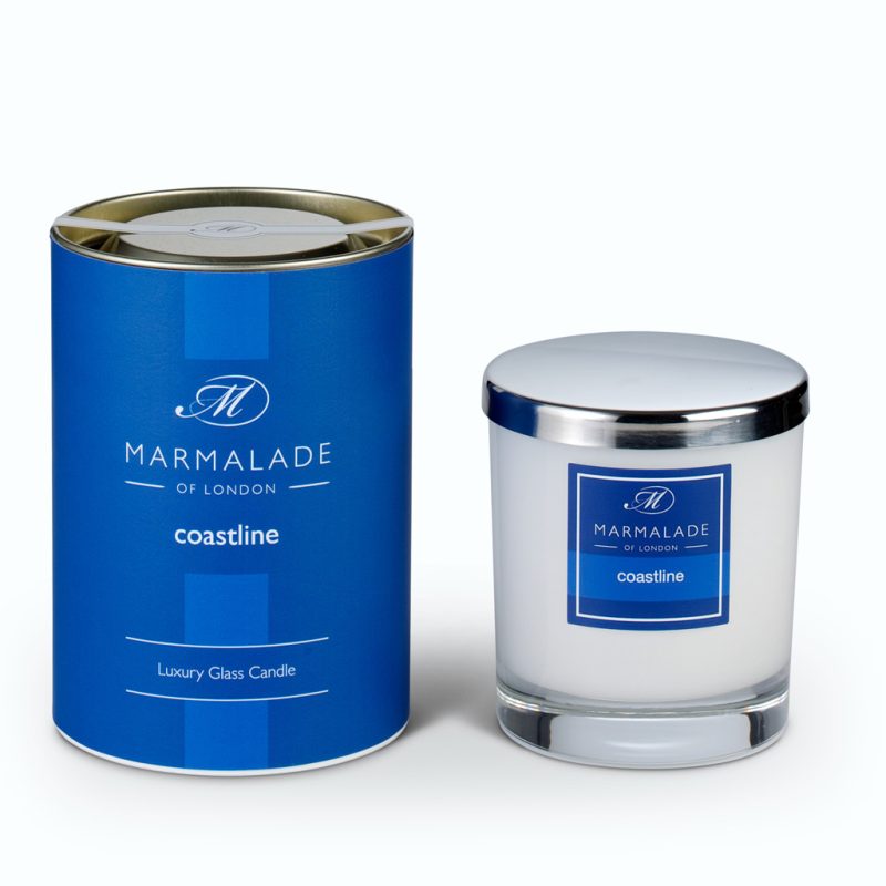 Marmalade Of London Large Glass Candle - Coastline