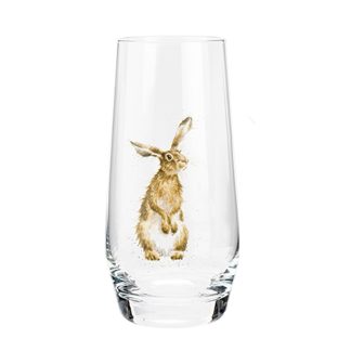Wrendale Designs Hare Hi-Ball Glass
