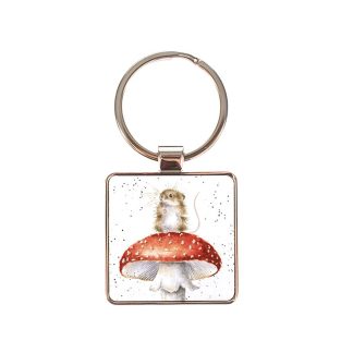 Wrendale Designs He's a Fun-gi Mouse Keyring