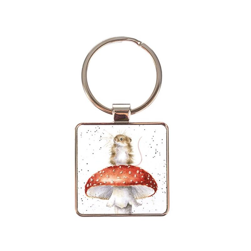 Wrendale Designs He's a Fun-gi Mouse Keyring
