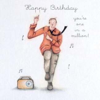 Berni Parker Designs 'Happy Birthday You're One in a Million'