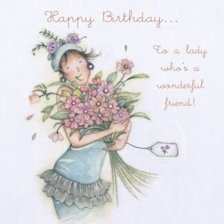 Berni Parker Designs 'Happy Birthday....Wonderful Friend!'