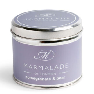 Marmalade Of London Pomegranate & Pear Medium Tin Candle