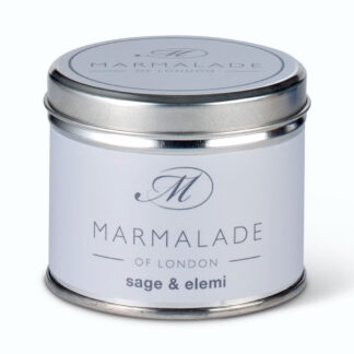 Marmalade Of London Sage & Elemi Medium Tin Candle