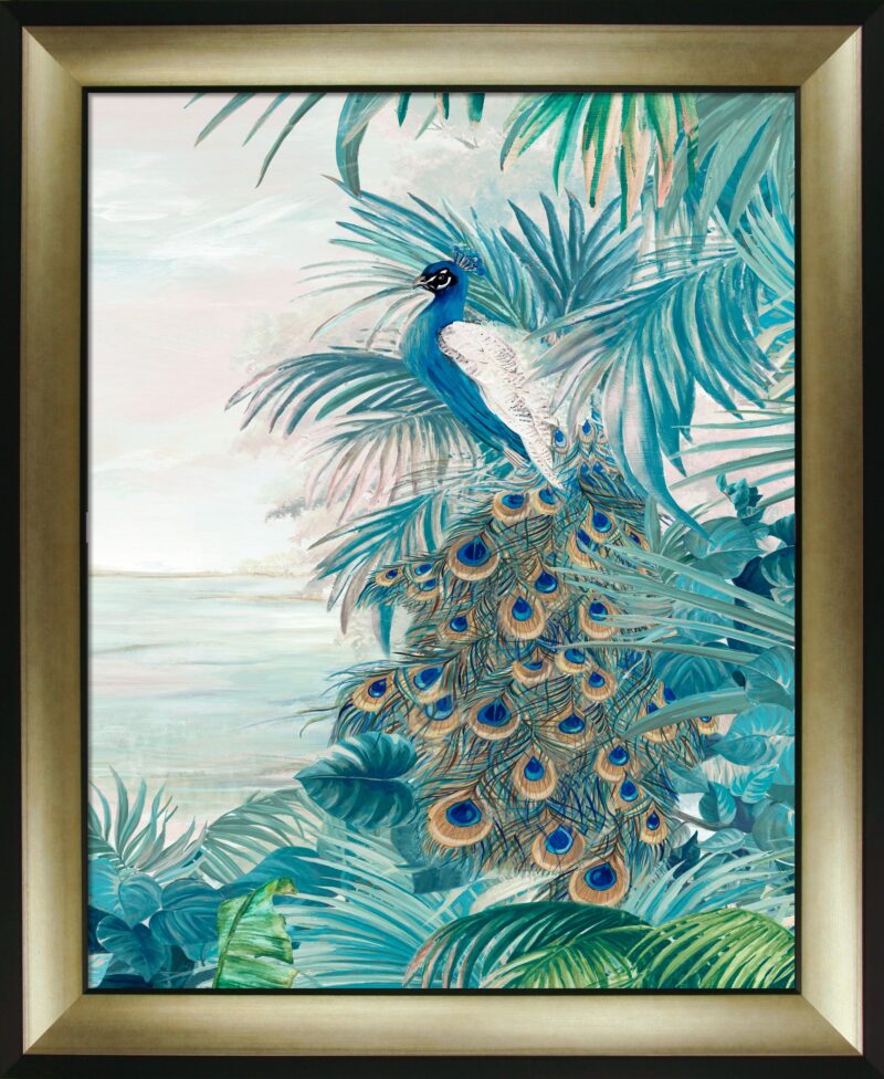 Peacock Glory II - Framed Print Wall Art