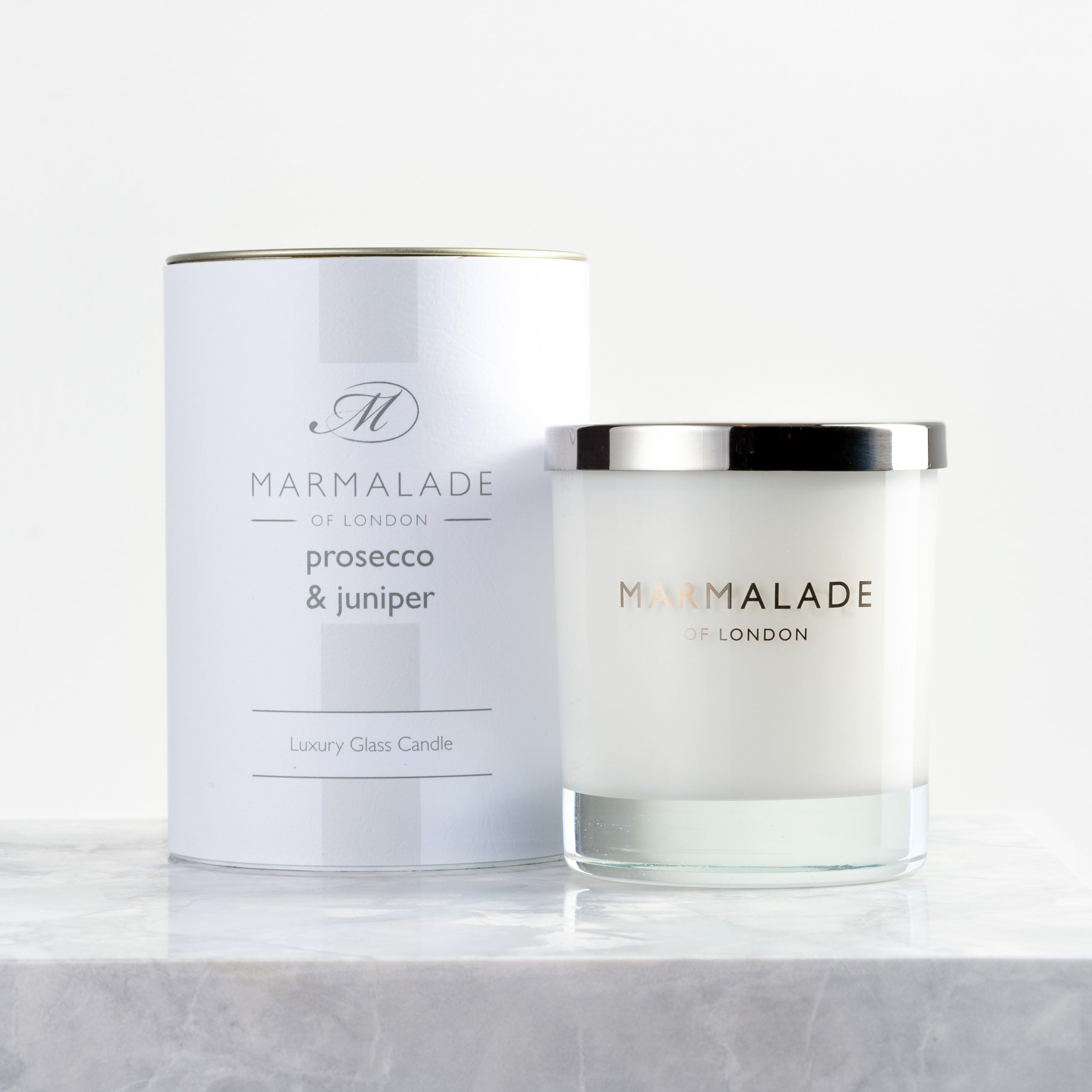 Marmalade Of London Pink Fizz & Juniper Large Glass Candle