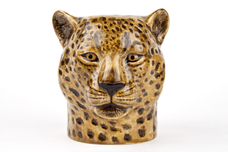 Quail Ceramics Leopard Pencil Pot