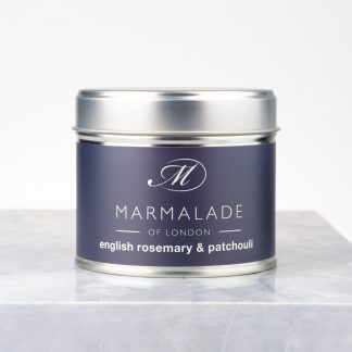 Marmalade Of London English Rosemary & Patchouli Medium Tin Candle