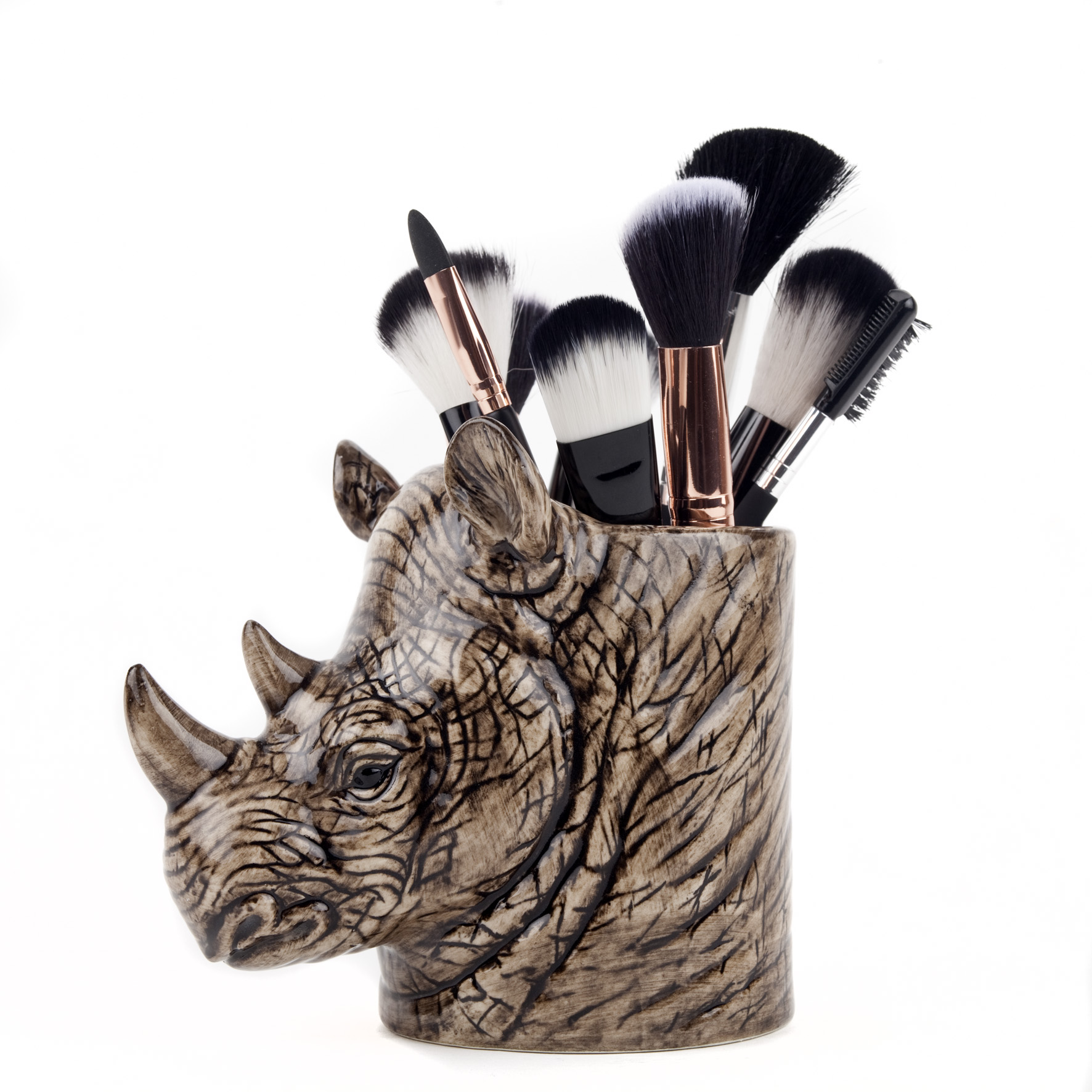 Quail Ceramics Rhino Pencil Pot