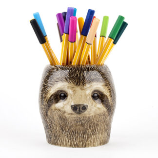 Quail Ceramics Sloth Pencil Pot