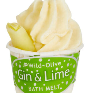Wild Olive Gin and Lime Bath Melt