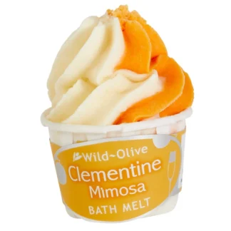 Wild Olive Clementine and Mimosa Bath Melt