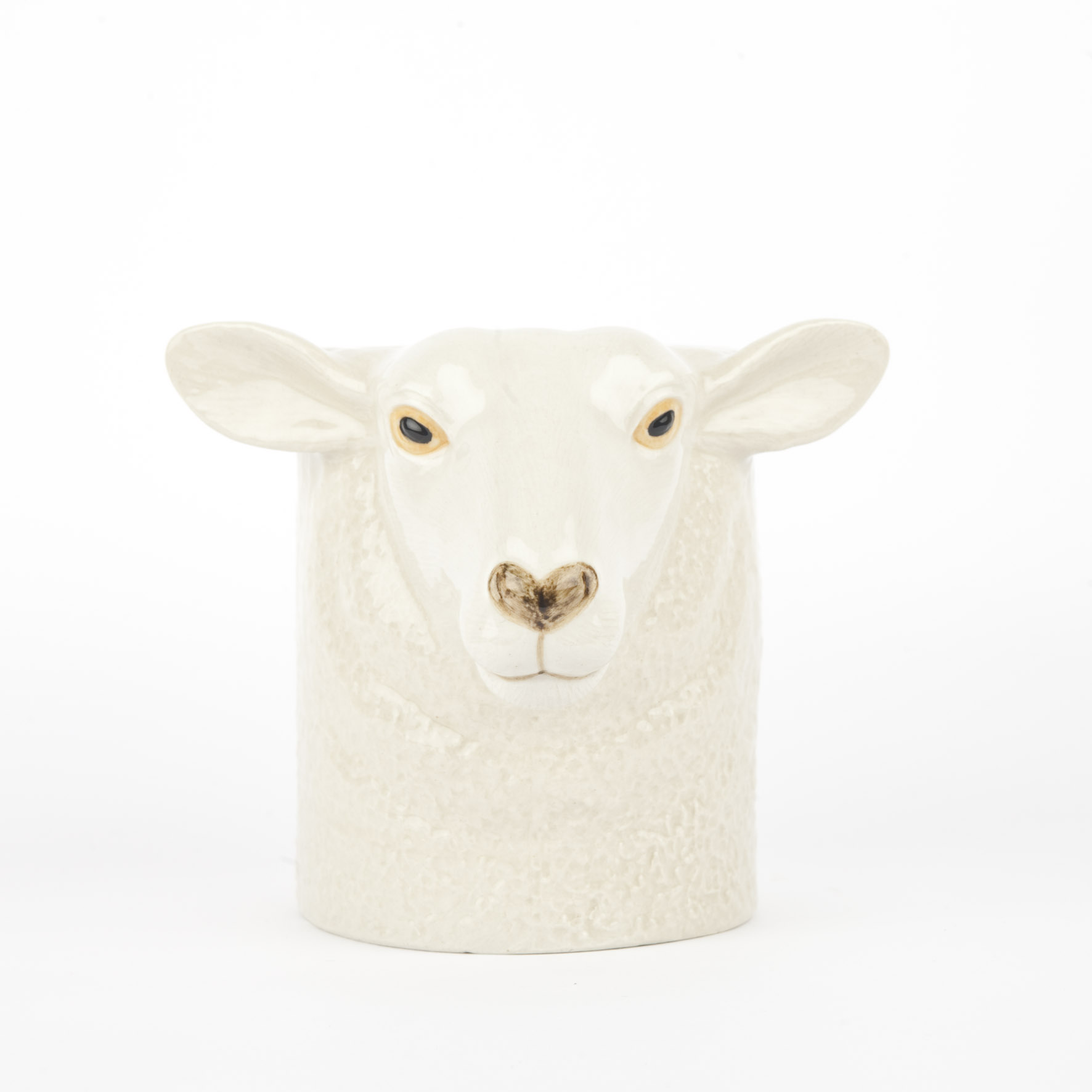 Quail Ceramics White Faced Suffolk Sheep Pencil Pot - Image 3