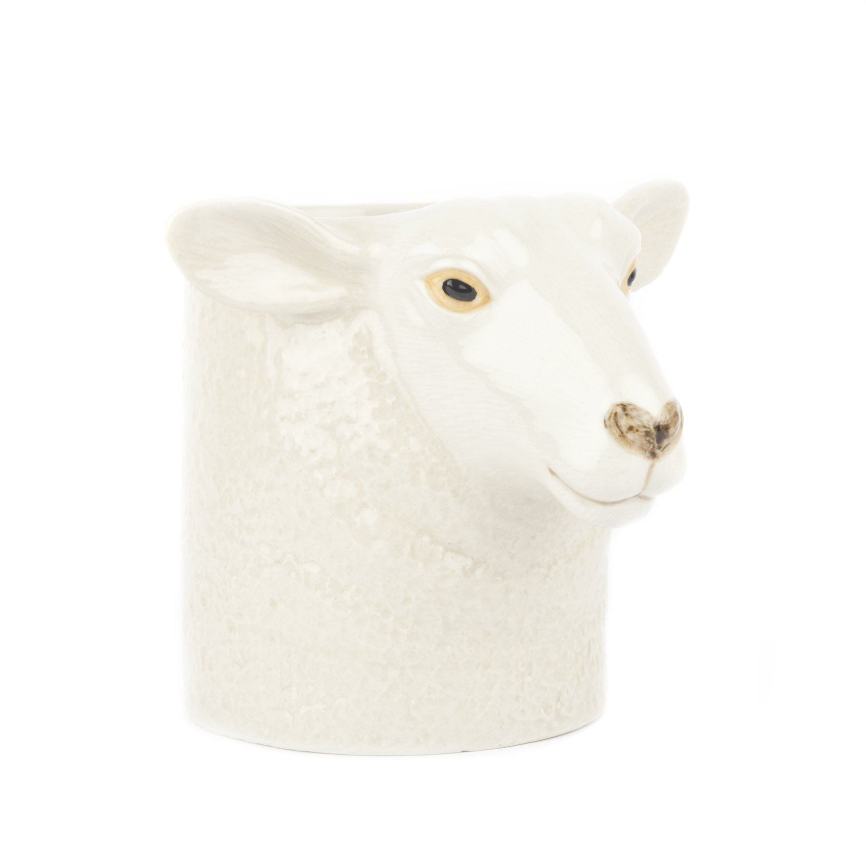 Quail Ceramics White Faced Suffolk Sheep Pencil Pot - Image 5