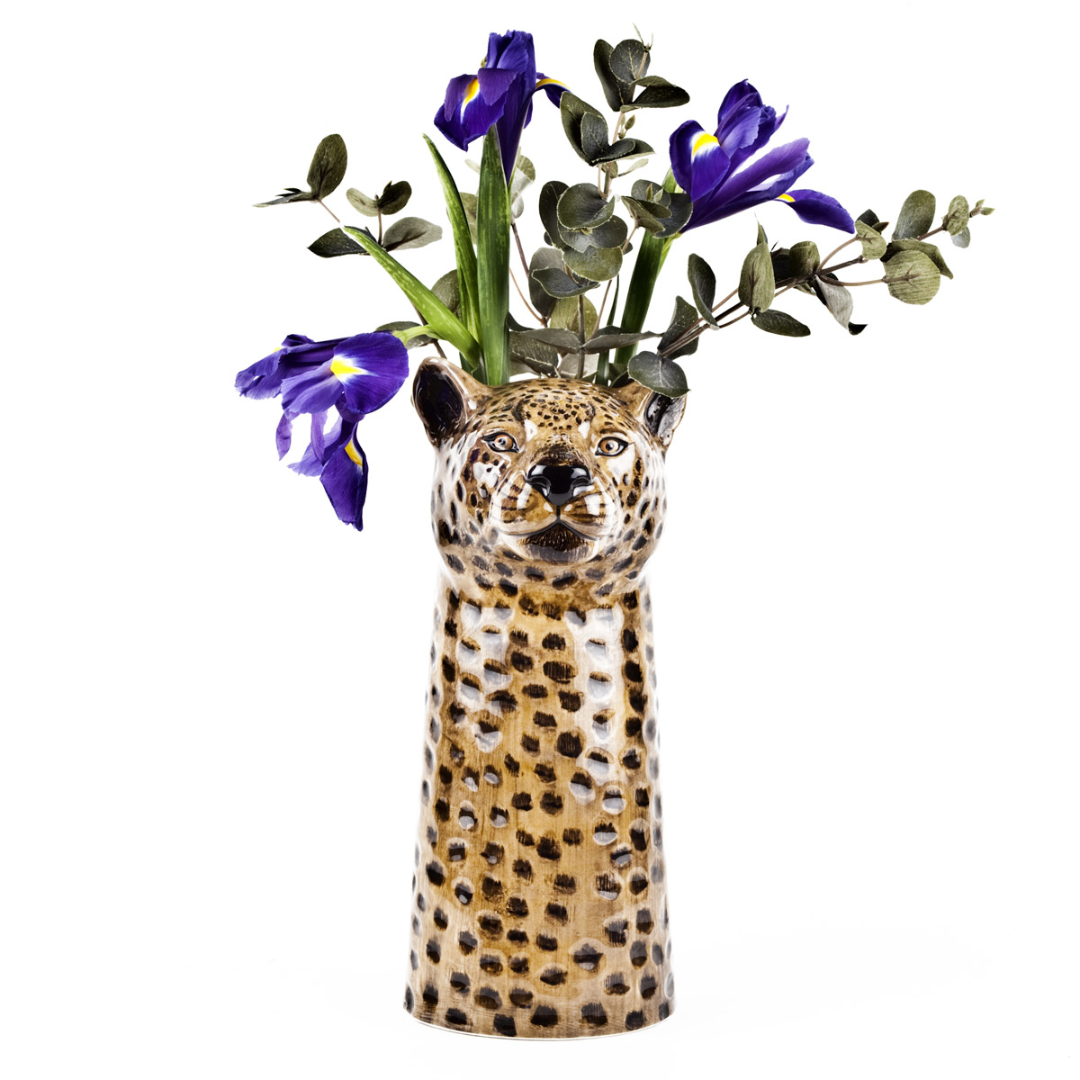 Quail Ceramics Leopard Flower Vase