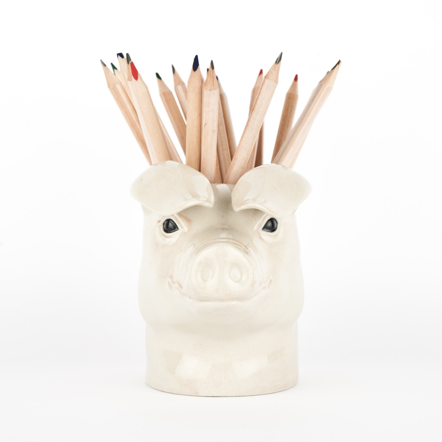 Quail Ceramics British Lop Eared Pig Pencil Pot