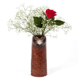 Quail Ceramics Eagle Flower Vase