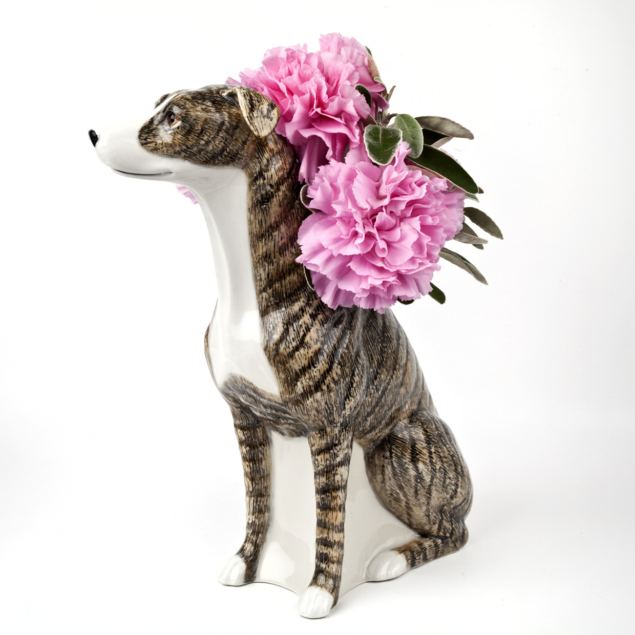Quail Ceramics Greyhound Flower Vase - Image 3