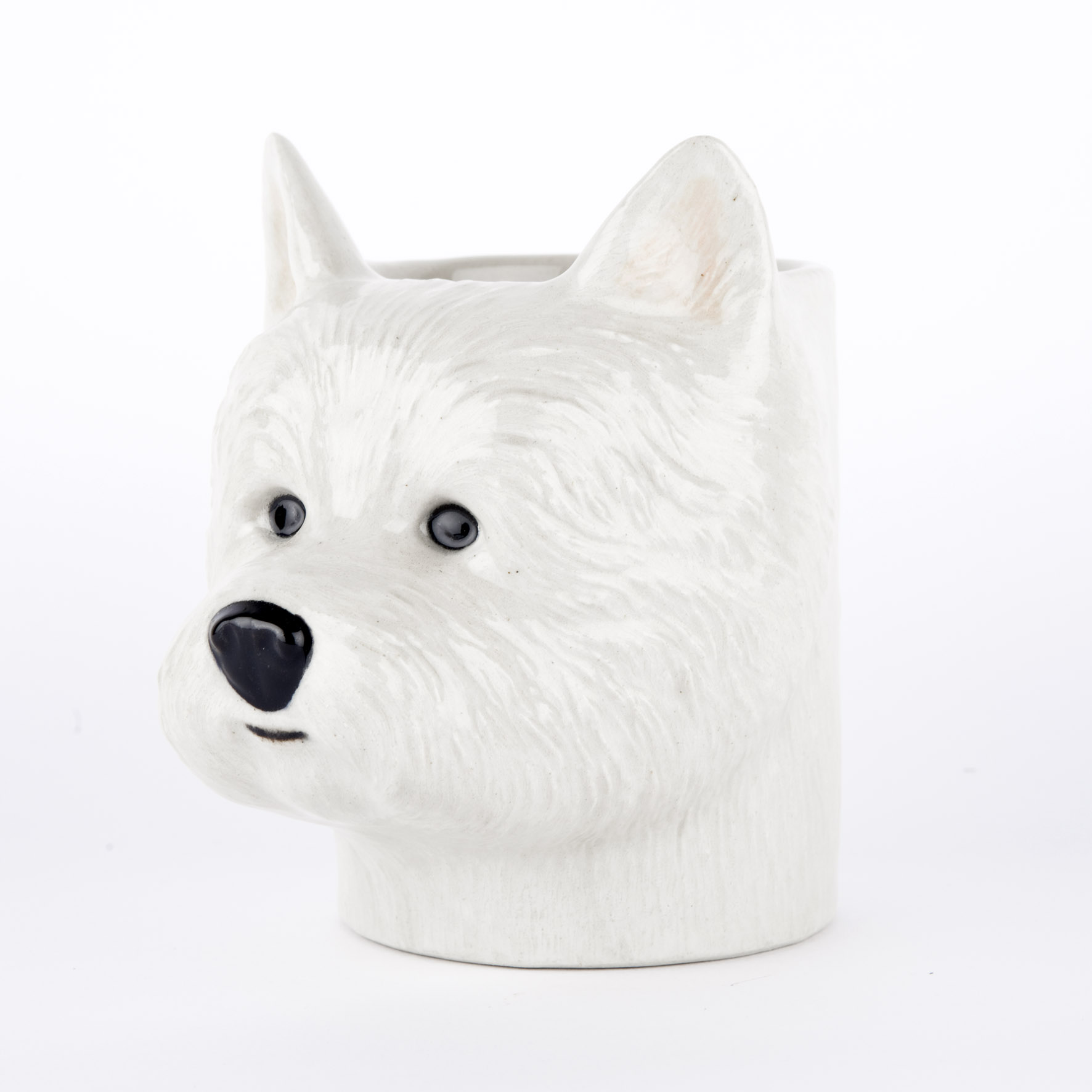 Quail Ceramics Westie Pencil Pot